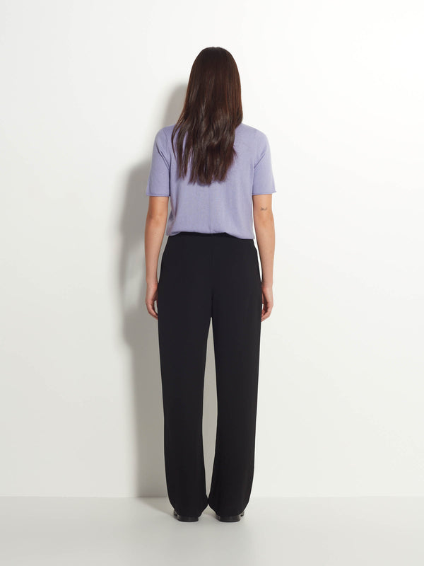 JHL V-Neck T (Fine Cotton Cashmere) Lilac