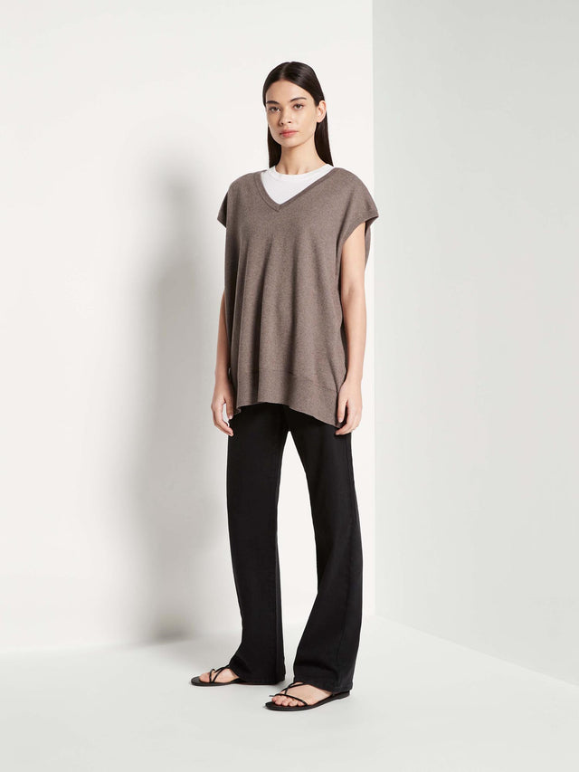 JHL Vest (Cotton Cashmere) Walnut