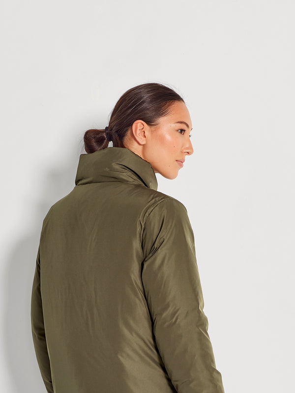 Puffer Jacket (Recycled Down) Olive