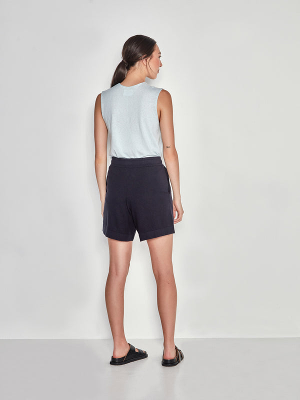 JHL Long Short (Cotton Cashmere) Navy