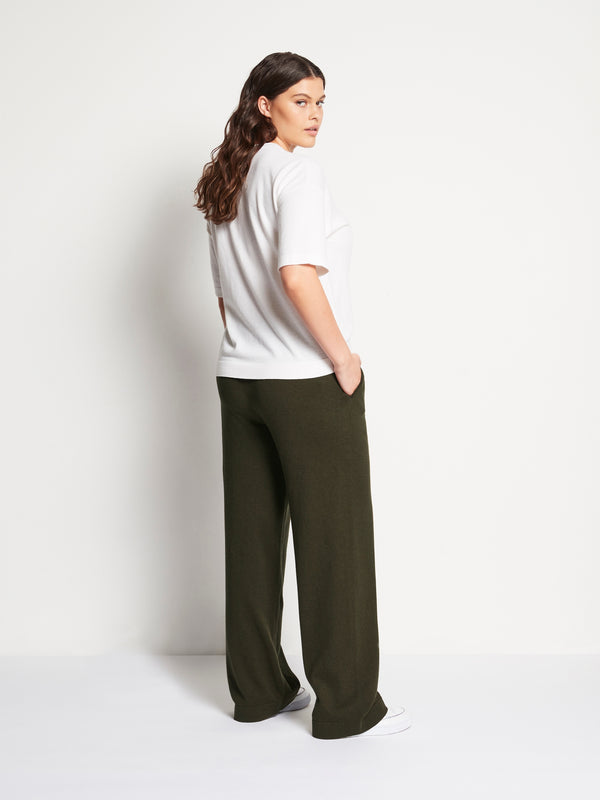 JHL Wide Trackpant (Cotton Cashmere) Spruce