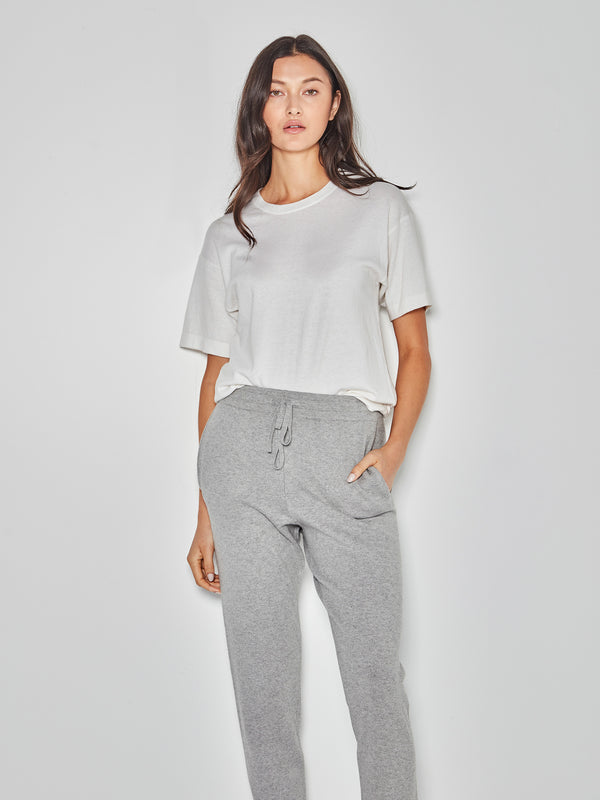 JHL Slim Trackpant (Cotton Cashmere) Grey Marle
