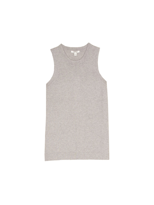 JHL Luxe Tank (Luxe Cotton Cashmere) Ash