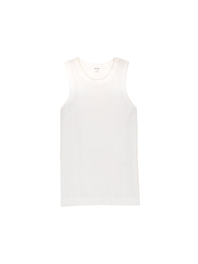 JHL Luxe Tank (Luxe Cotton Cashmere) Snow