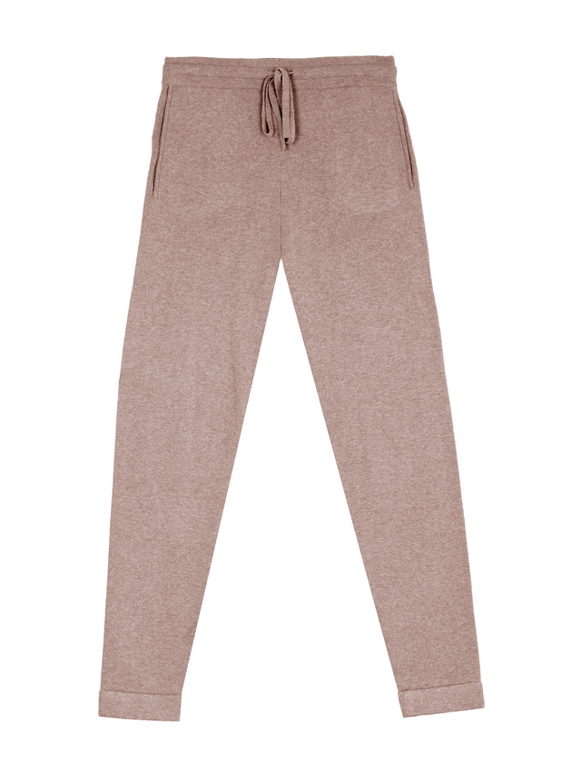 JHL Slim Trackpant (Cotton Cashmere) Rosewood Marle